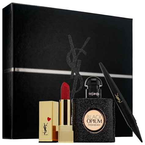 ysl lipstick gift set|ysl fragrance gift set.